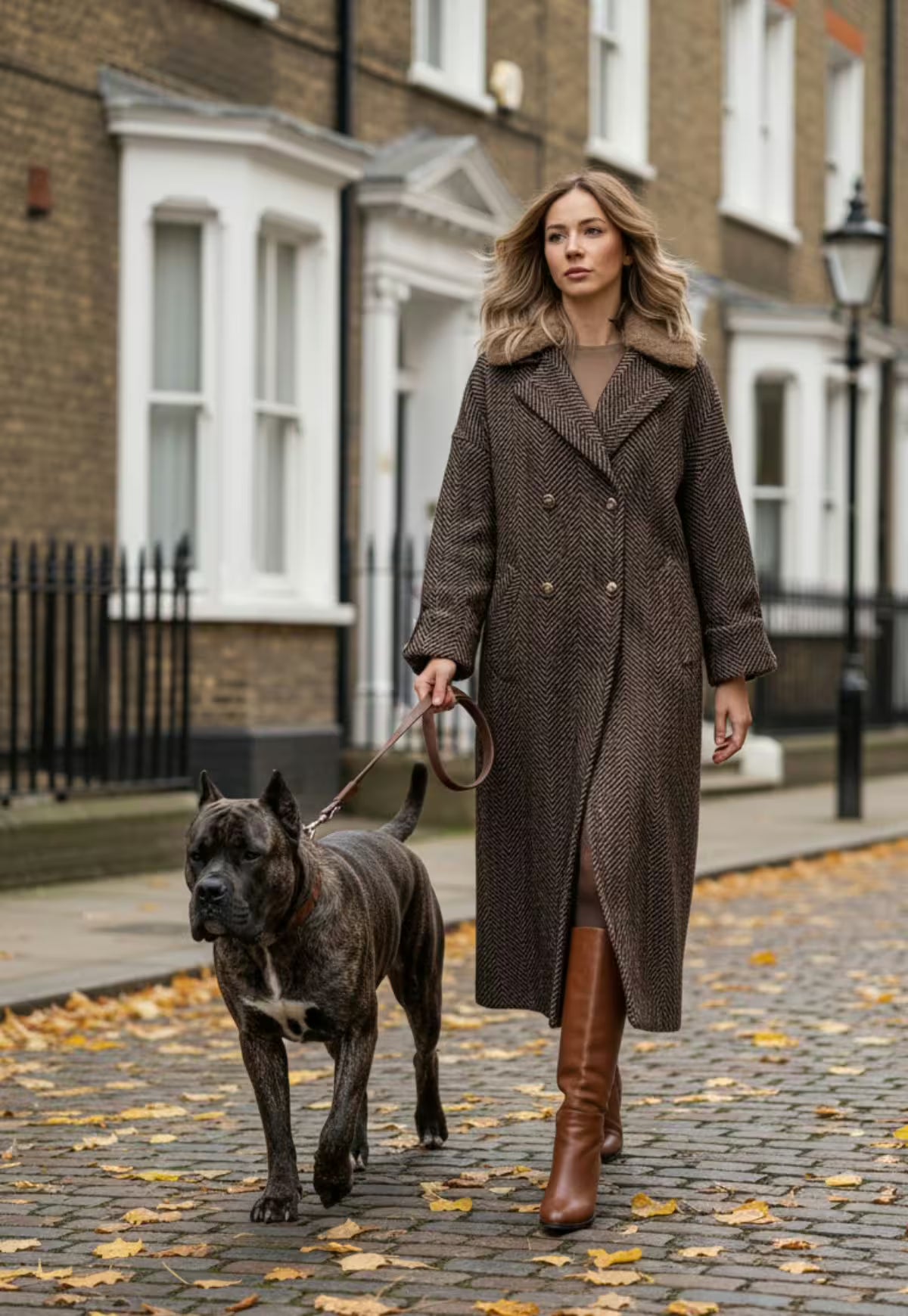 Mantel Clara - Eleganz in Kaschmir und Struktur